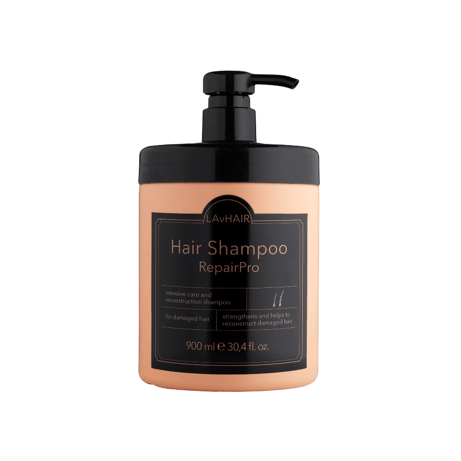 LAvHAIR RepairPro Shampoo - шампунь для інтенсивного догляду та реконструкції пошкодженого волосся, 900 мл