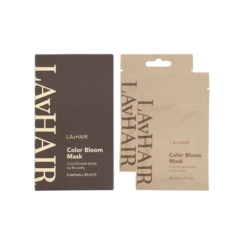 LAvHAIR Color Bloom Mask Ice Brunette - тонуюча маска-догляд для темного волосся