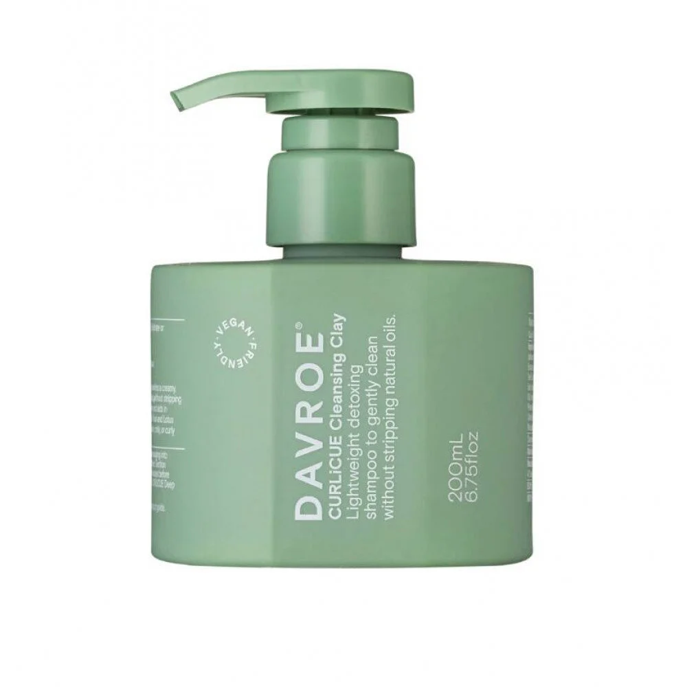 Davroe Curlicue Cleansing Clay Shampoo - детокс-шампунь з глиною для кучерявого волосся